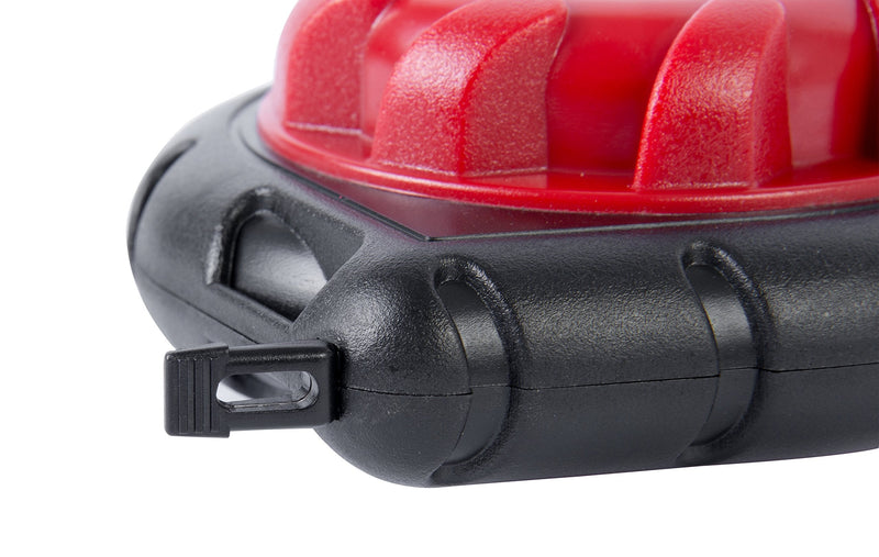 Gardner Bender EFT-15 Mini Cable Snake, 15 Ft Steel Fish Tape, Electrical Wire Fishing Tape, Red & Black