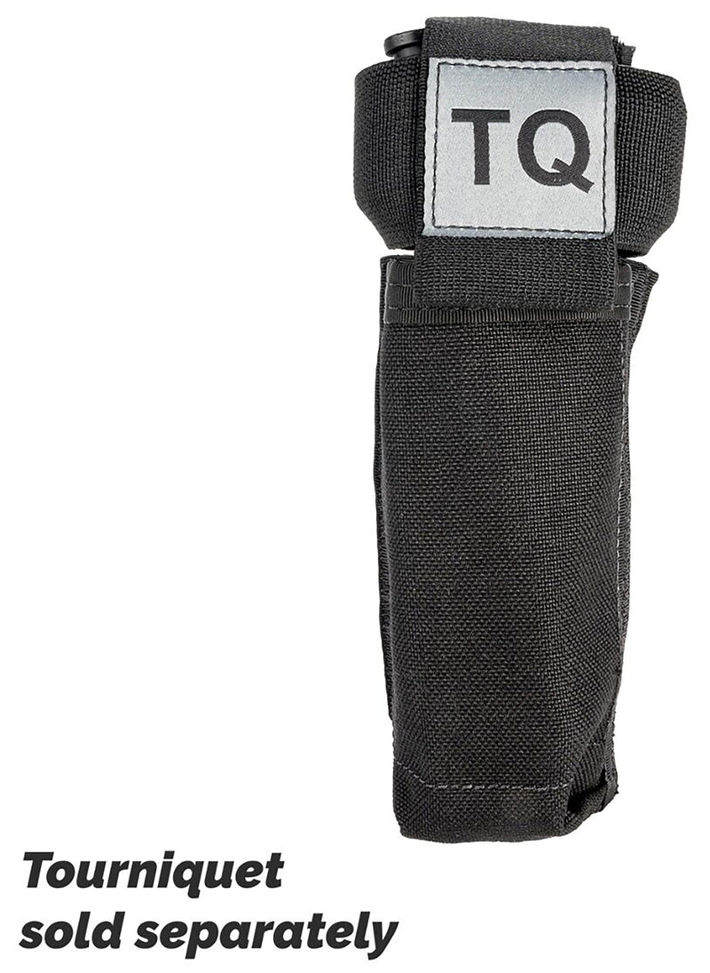 North American Rescue C-A-T Tourniquet Holder (Black) NAR CAT Gen 6, Gen 7 Tactical TQ Pouch MOLLE Connectors for Duty Belt, Gear, Vest (30-0057)