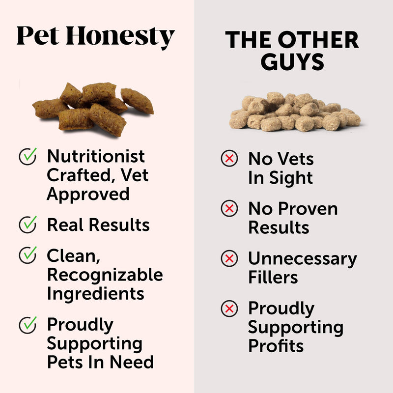Pet Honesty Cat Calming + Cat Multivitamins Dual Texture Chew Supplement Bundle - Helps Reduce Stress and Cat Anxiety, Supports Overall Immune Health, Joints, Skin & Coat, and Digestion - PawsPlanet Australia