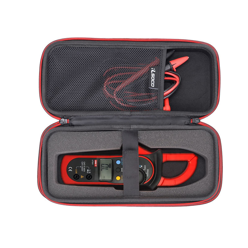 RLSOCO Carrying Case for Fluke 374/375/376FC/376/902/902 FC True-RMS Clamp Meter & Works with KAIWEETS Digital Clamp Meter HT208A/HT208D Case for 374/375/376
