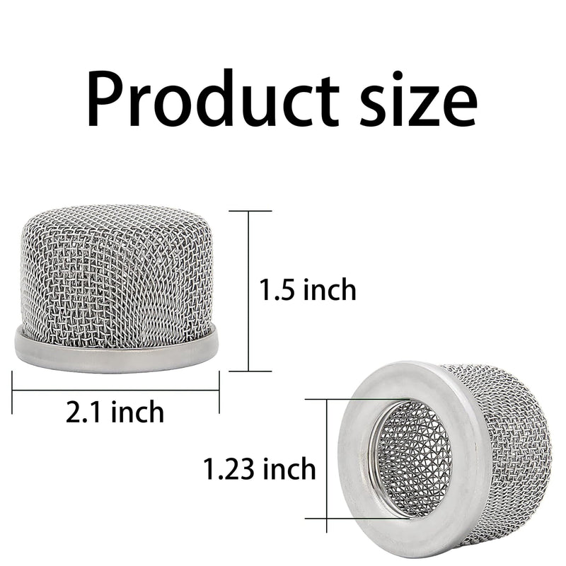 181072 Pump Inlet Strainer Screen Filter fits UltraMax 795 1095 1595 GMAX 3900 5900 Ultra 750 1000 1500 1" NPT Thread Stainless Steel