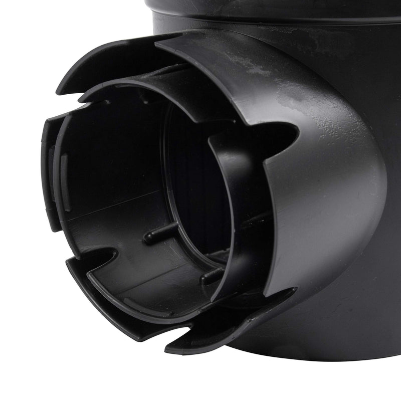 NDS 101* Round Spee-D Catch Basin Drain, 1 Outlet, Connects to 3-Inch and 4-Inch Drain Pipes, Manages Light Water Flows, 6-Inch, Plastic, Black (Pack of 2) 6 inches (L) x 1 inch (W) x 1 inch (H) (Pack of 2)