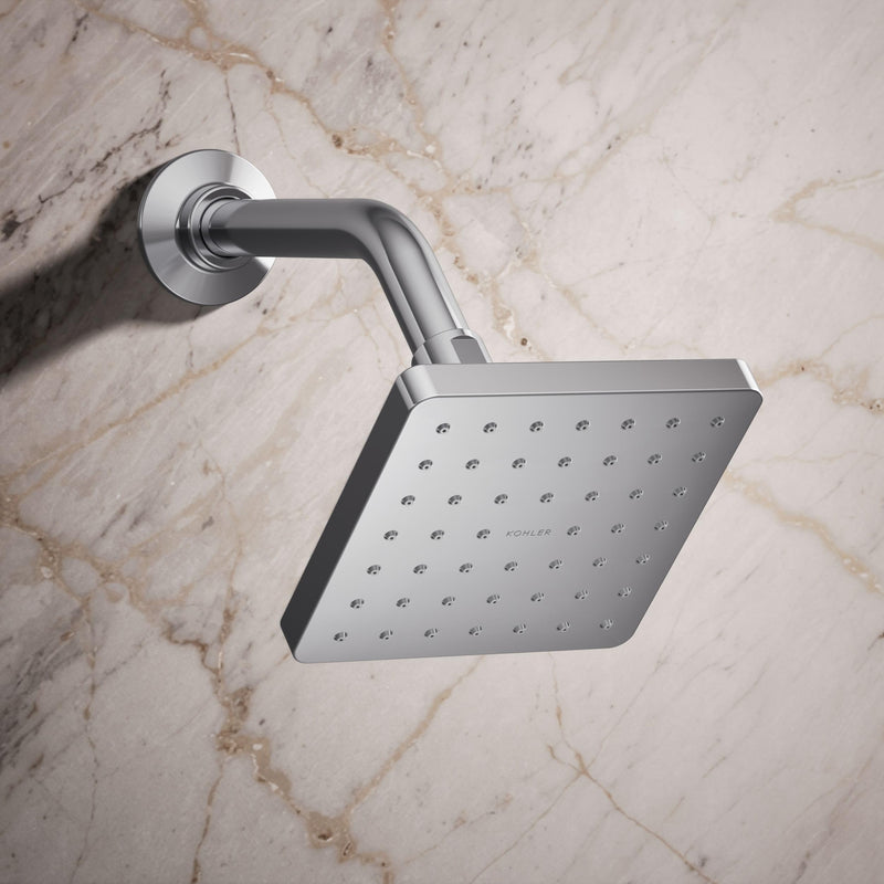 Kohler 24805-CP Parallel® Single-function showerhead, 2.5 gpm, Polished Chrome