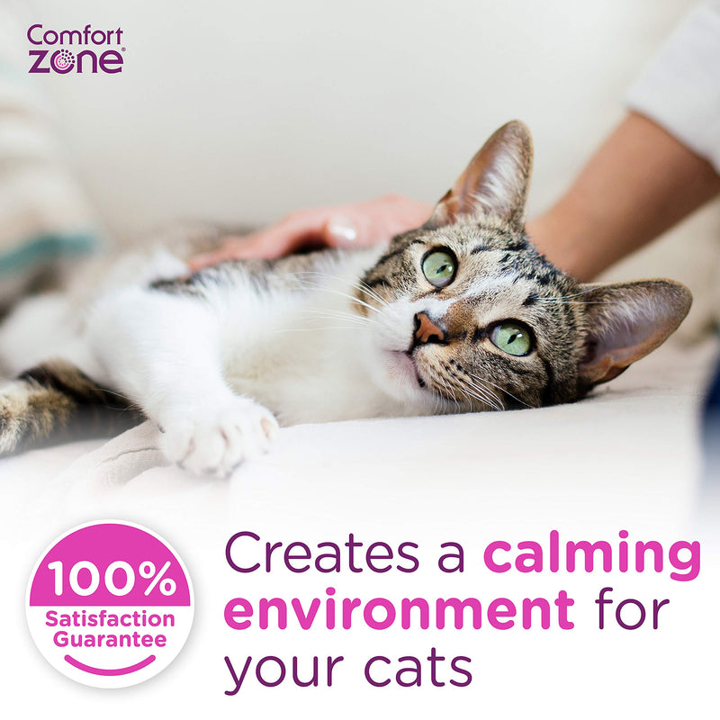 Comfort Zone 2 Diffusers Plus 2 Refills Cat Calming Kit (2-Room Pack) for a Calm Home | Veterinarian Recommend | De-Stress Your Cat and Reduce Spraying, Scratching, & Other Problematic Behaviors - PawsPlanet Australia