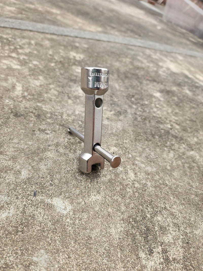 3/4″ (19 mm) Stainless Steel Strut Channel Socket – Hexagonal Design, Marine‑Grade, For 1/2″ Drive Wrenches – Ideal for Unistrut/Strut Channels
