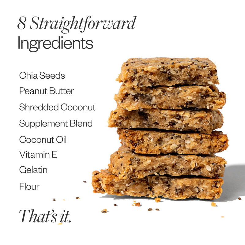 MAEV Human-Grade Hip & Joint Supplement Bars | Natural Support for Healthy Joints & Mobility, 30 Count 30 Count (Pack of 1)