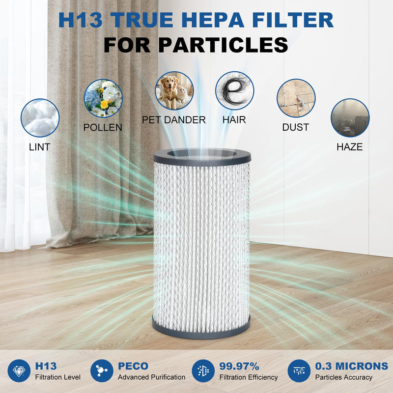Filter Replacement Set Compatible with Molekule Air Purifier
