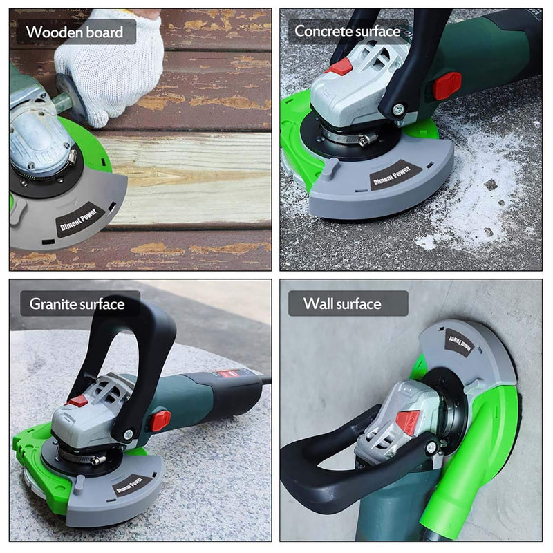 Diment Power Surface Grinding Dust Shroud for Angle Grinder 115mm / 125mm （4 inch / 5 inch）