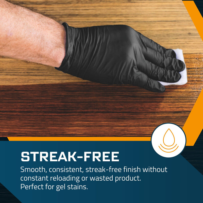 MāKRS Stain Pad Original, Wood Finish Applicators, 3-Pack 3 Pads
