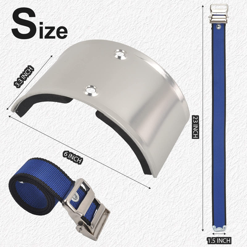 Drywall Stilt Replacement Parts, Universal Stilt Accessories Kit, Easy Use Leg Band Blue-Pair