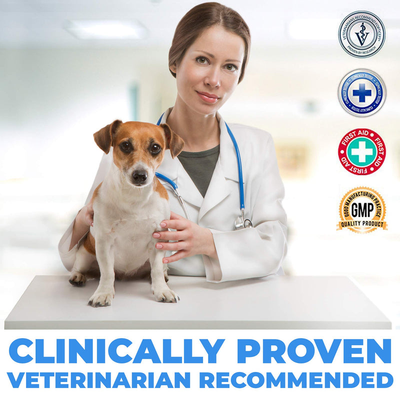 Forticept Dog Ear Infection Treatment, Dog Ear Cleaner, Itch Relief Cat and Dog Ear Wash Flush 8 oz