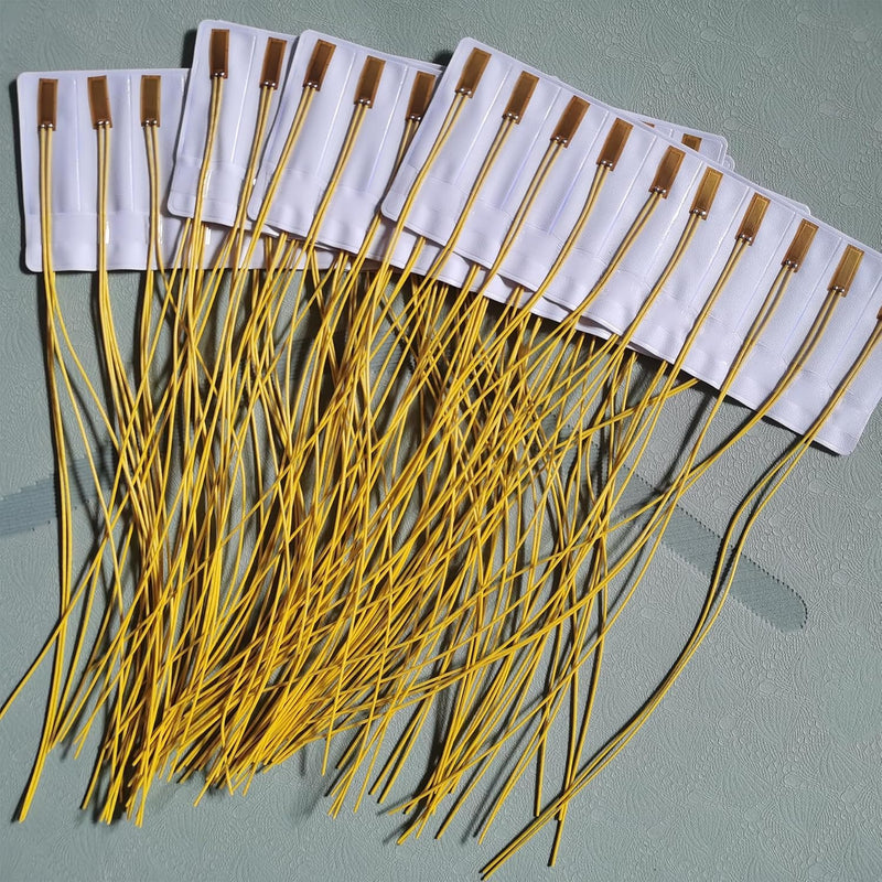 Strain Gauge, Aggofory 20AA 120 Ohm Strain Gauge Used in Mechanics Experiment for Material, Industry or Science (4 Pack) 0