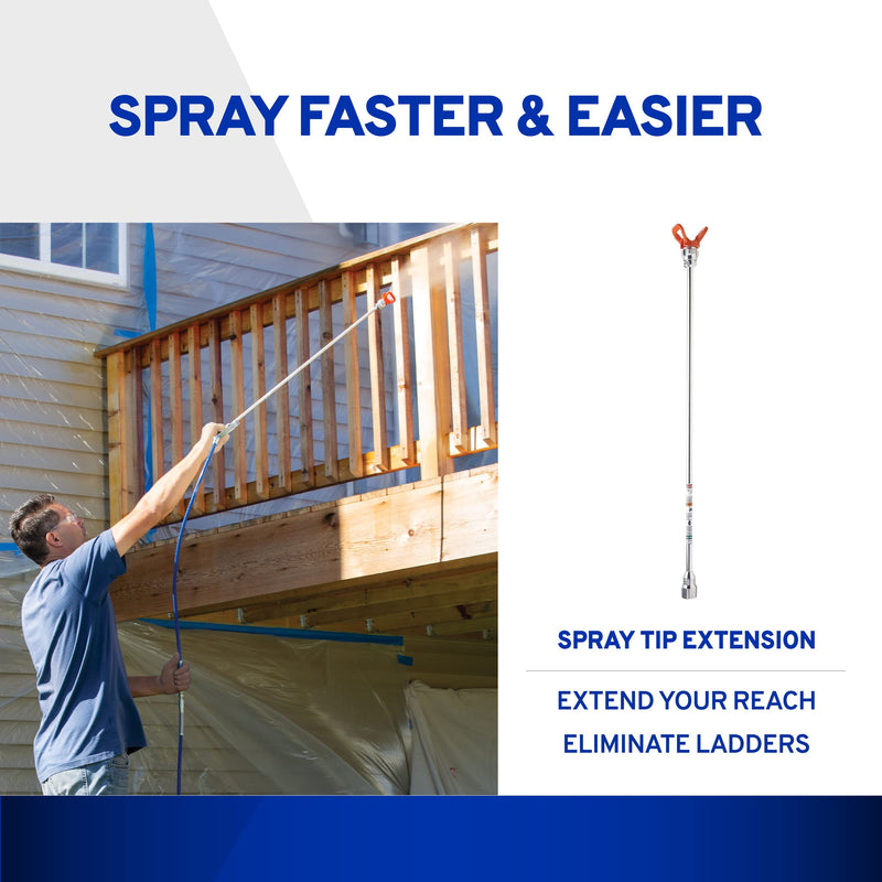 Graco 243043 Airless Paint Sprayer Tip Extension, 30 Inch, Tip Guard