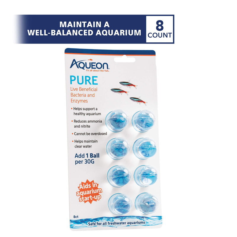 Aqueon Pure Bacteria Supplement - 8 Pack (30 Gallon)