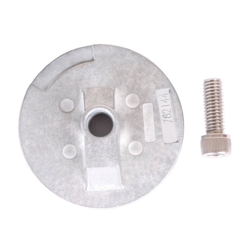 SouthMarine Boat Engine 97-762144 Flat Trim Tab Anode for Mercury Mariner Mercruiser Quicksilver Bravo 2 3 III Anti-Ventilation and Vazer Drives Outboard Motor Zinc