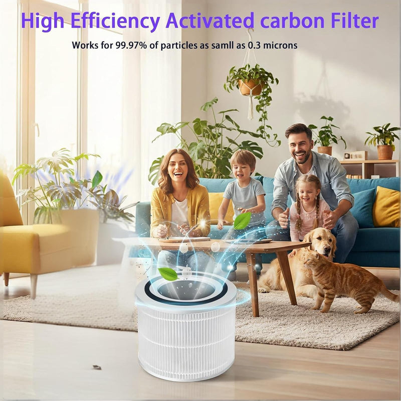 Replacement Filter for OLIXIS/DUMOS JHQ-D22-WT/BKJ-22G Air Purifier