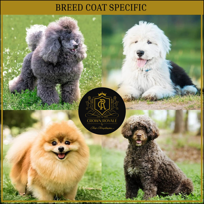 Crown Royale Magic Touch Formula 1 Pet Grooming Spray Ready-to-Use, No Heavy Build-Up, Finishing Spray, Prevents Coat Matting, Formulated with Conditioners, Made in USA, 16 oz