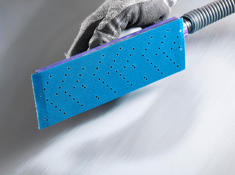 Hookit 3M Hookit Blue Abrasive Sheet Roll Multi-hole, 36189, 120, 2.75 in x 13 y 13yd x 2-3/4in