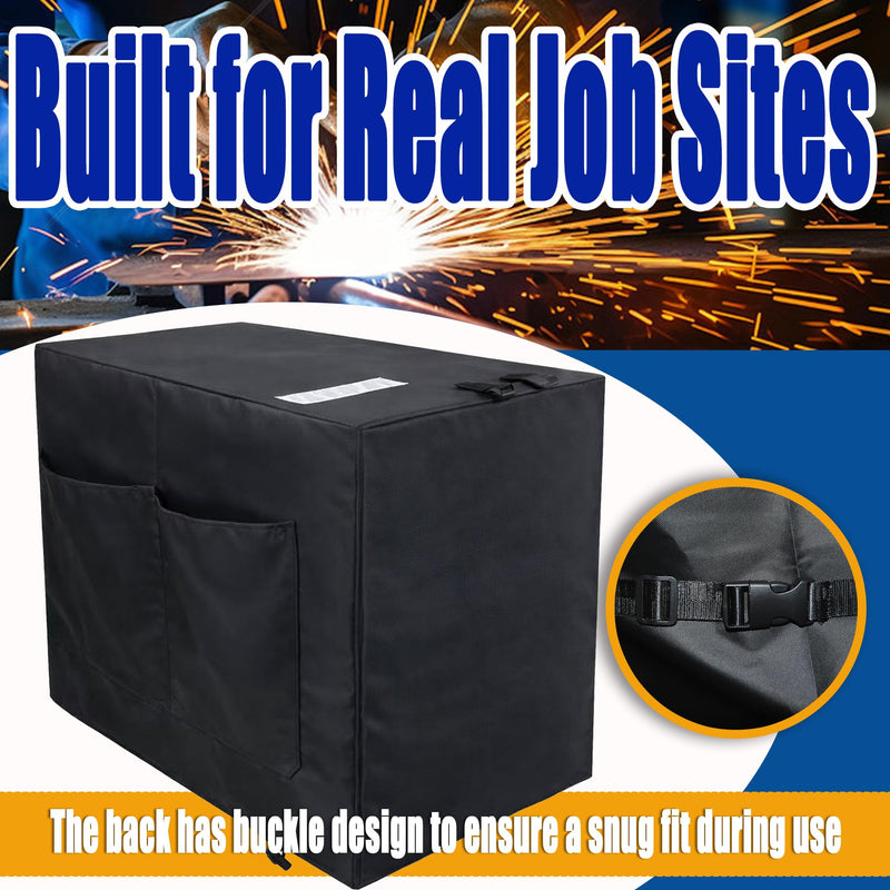 Engine Driven Welder Cover,600d Heavy-Duty Waterproof Oxford Fabric For 225/230/265/325 Engine Welder,30"Hx22"Wx42"D(Cover Only)