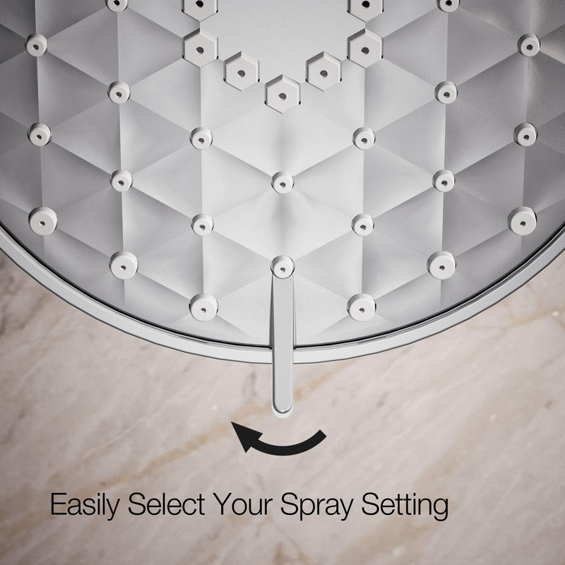 Kohler 72419-Y-CP Awaken® G110 Three-function showerhead, 2.5 gpm, Polished Chrome