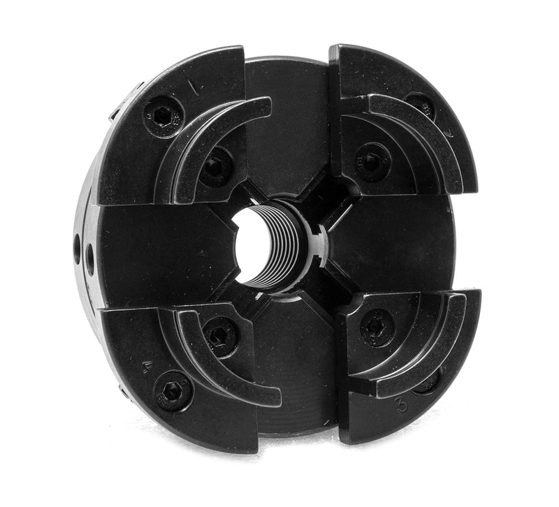 WEN LA4444 4-Inch 4-Jaw Self-Centering Chuck Set with 1-Inch x 8TPI Thread Lathe Chuck