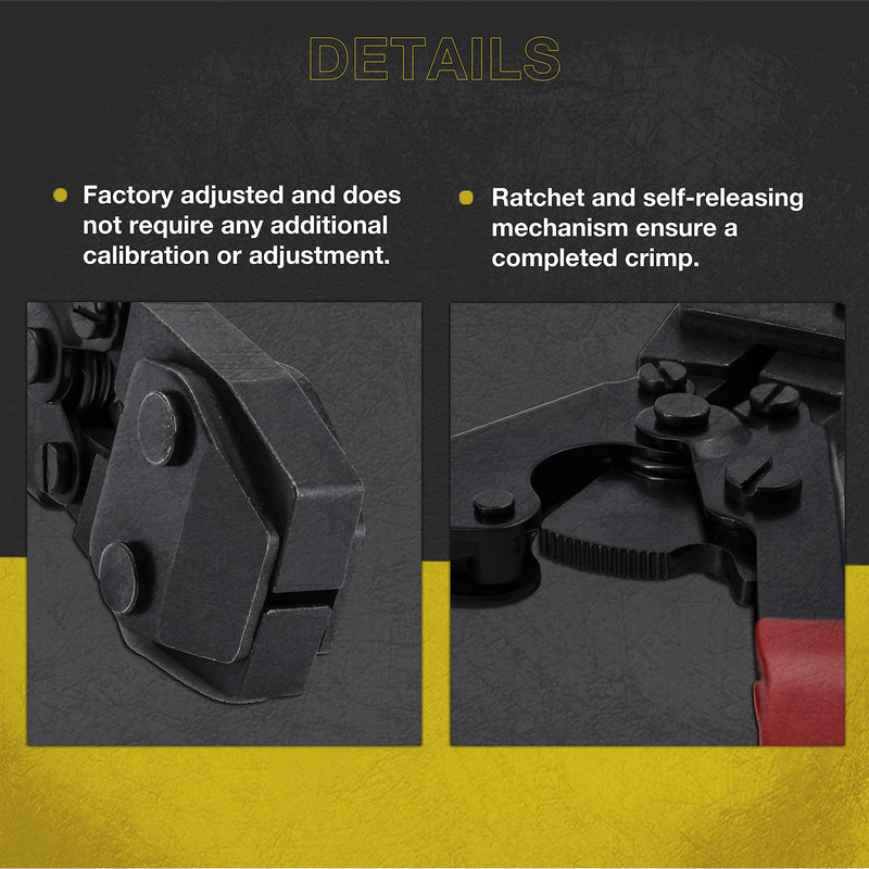 KOTTO Ratchet PEX Crimping Clamp Cinch Tool & Pipe Hose Cutter Meets ASTM 2098 & Stainless Steel Pipe Clamps, Pipe Fitting Tool Kit Sizes 3/8" to 1" - 20 pcs 1/2", 10 pcs 3/4" Clamps With Storage Bag PEX Crimping Tool