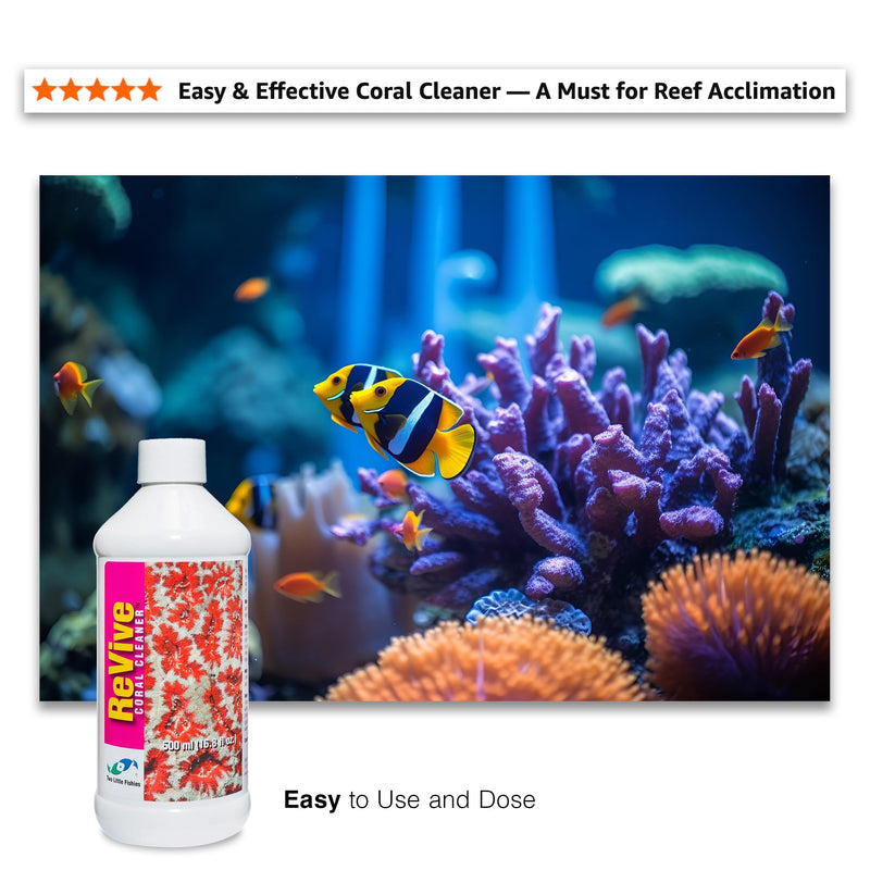 Two Little Fishies ATLRC4 Revive Coral Cleaner, 16.8-Ounce