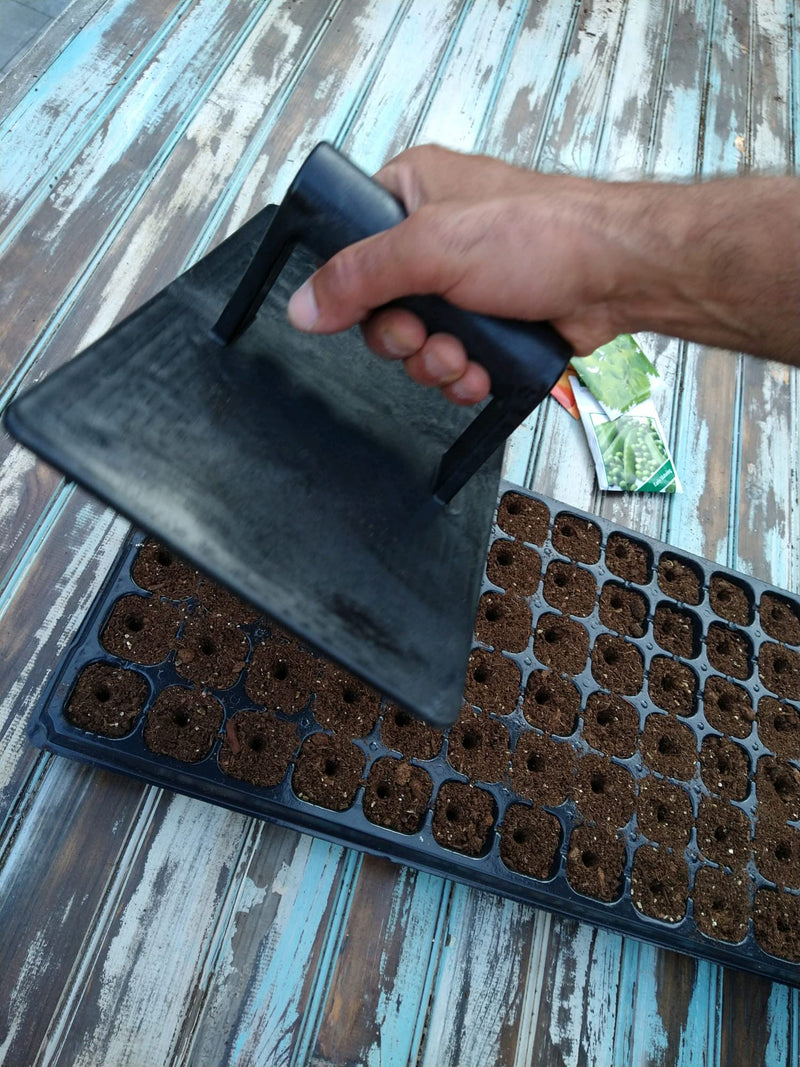 24-Hole Soil Digger and Seed Spacer for Planting Seeds | New Garden Tool, Gift for Gardener