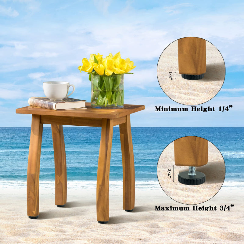 1/4" Threaded Table/Chair/Furniture Feet Levelers Screw in Threaded (12 Pack)Adjustable Leveling Foot Pads Glides Screw on for Bar Stool/Bench/Bed/Cabinet/Desk/Dresser/Wood Legs(Black,Nylon,1/4-20) 12 Pcs No Threaded Inserts
