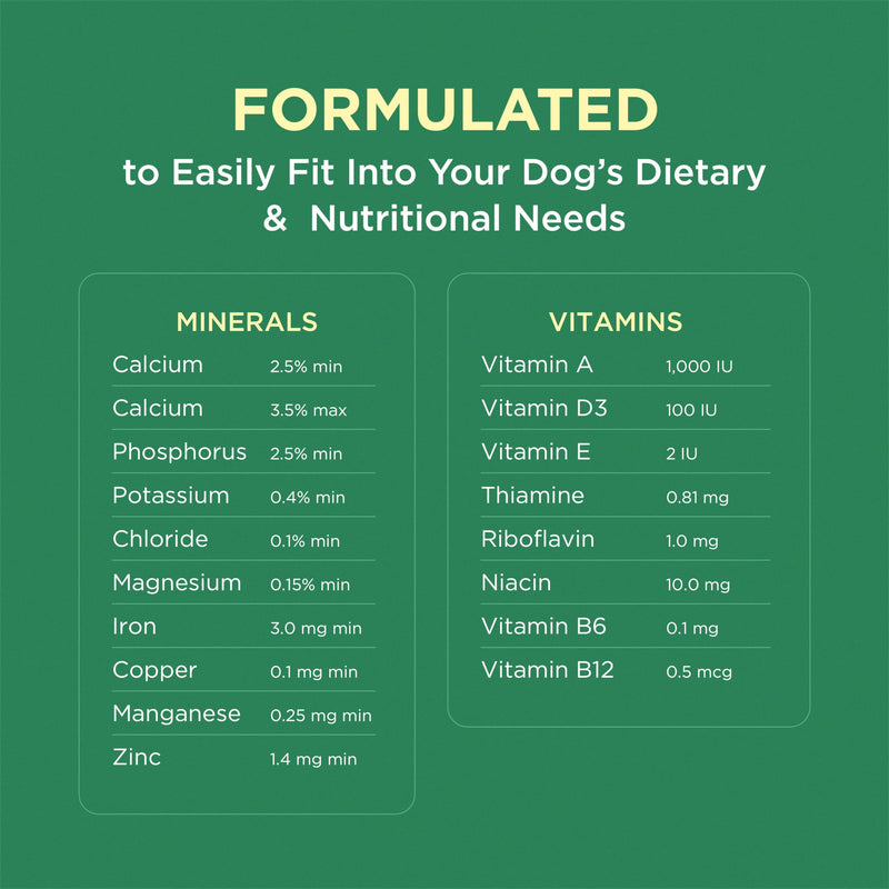 Pet-Tabs Multivitamin and Mineral Supplement for Dogs, Chewable Tablet, 180 Count Bottle