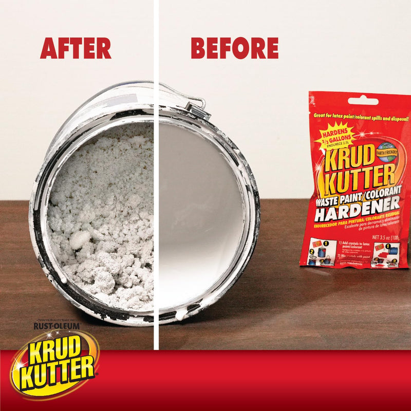 Krud Kutter PH3512-12PK Waste Paint Hardener Crystals, 3.5 oz, Cream, 12 Pack 3.5 Fl Oz (Pack of 12)