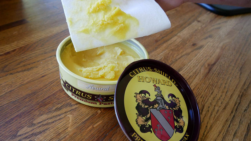 Howard CS0014 Citrus Shield Paste Wax, 11-Ounces Neutral