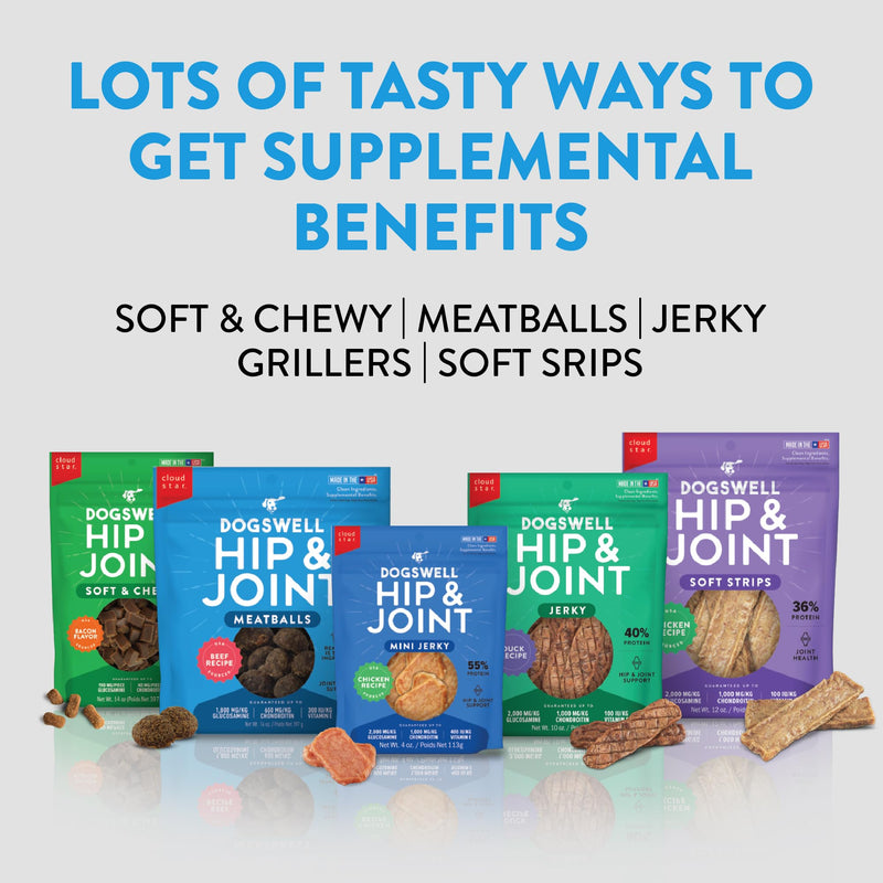 Dogswell Hip & Joint Beef Recipe Meatballs - 14 oz. 14 Ounce (Pack of 1)