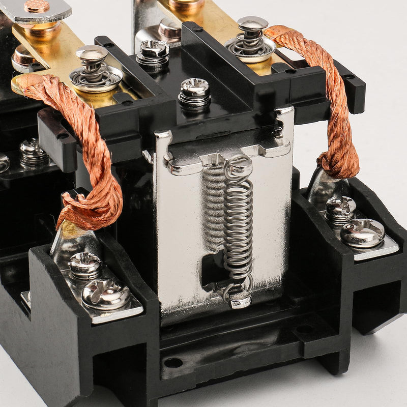 Baomain High Power Relay JQX-62F-2C Coil Voltage DC 12V 80A DPDT 2NO 2NC Electronmagnetic Relay