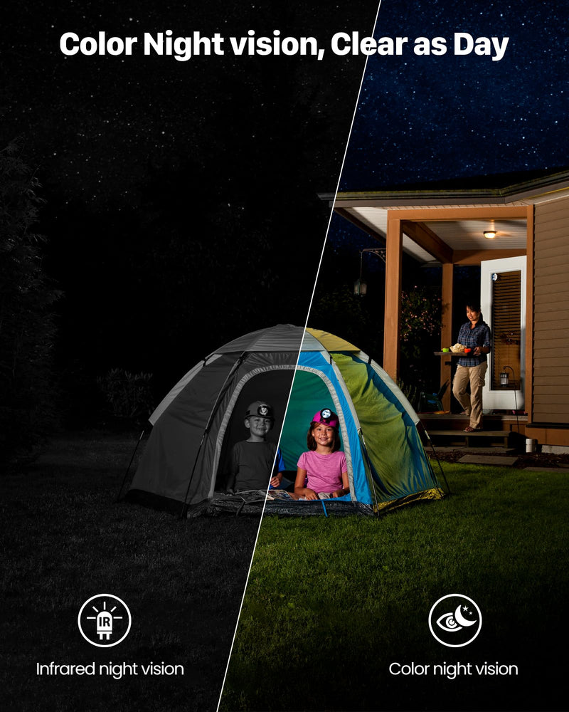 Security Cameras Wireless Outdoor Solar: 2K WiFi Camera for Home Security System - Battery Powered Cam IP66 Waterproof Motion Sensor - Camaras de Seguridad para Casa Inalambricas 1-camera