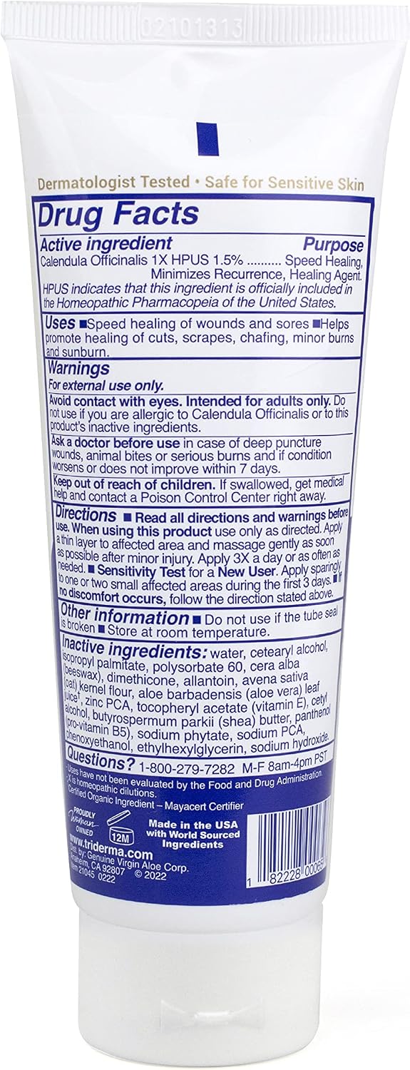 TriDerma Pressure Sore Relief Healing Cream, 4 Ounces - NewNest Australia