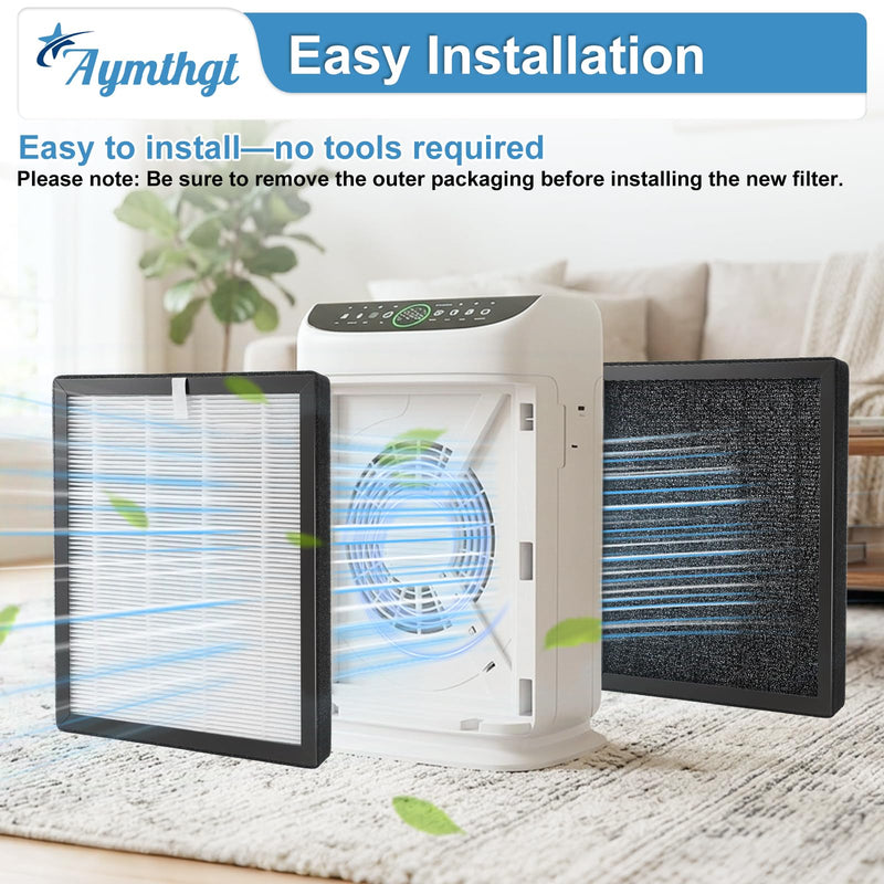 4 Pack Replacement Filter for AP380 Air Cleaner Purifier