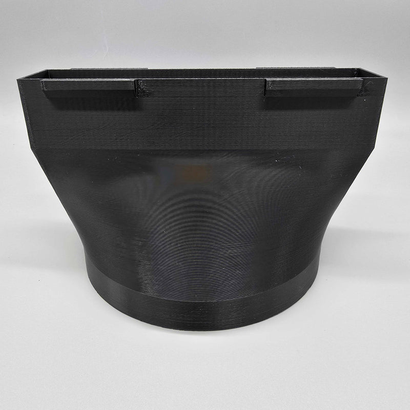 Window Vent Adapters For EcoFlow Wave 2 & 3 Portable AC- Window Duct Adapter - 5" Exhaust / 6" Intake (Square Profile) (5in) 5in