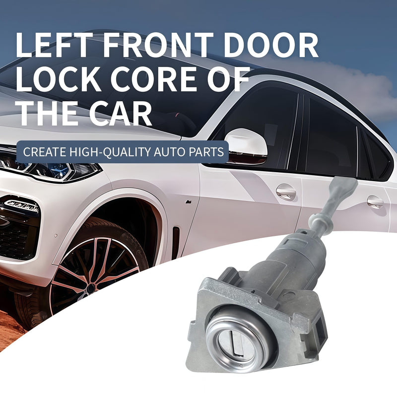 Front door lock cylinder 2 Keys, Compatible with 2011-2016 Hyundai Elantra, 2011-2016 Hyundai Elantra Driver side door lock cylinder, Replace OE 81970-3XA00 819703XA00