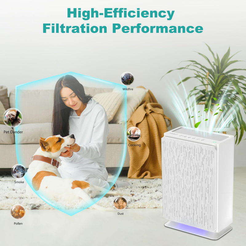 2 Pack E-400 Filter ＆ ClearAir-A7 Filter Compatible With AromaRoom E-400 Air Purifier ＆ VEWIOR ClearAir-A7