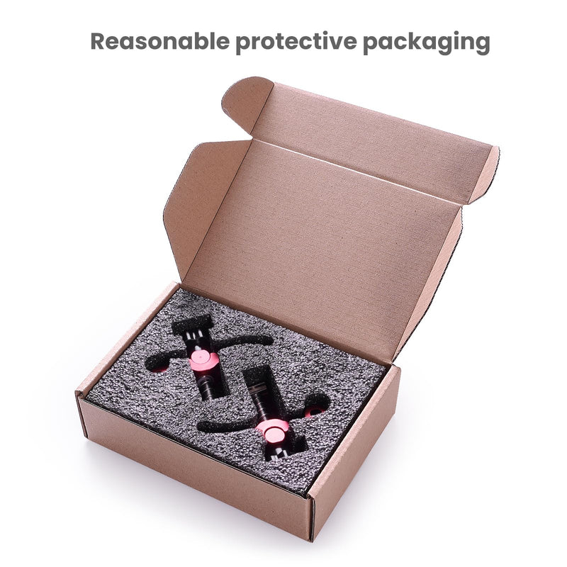2PCS T-Track Hold Down Clamp for CNC Router Metalworking Woodworking, MDF Spoilboard with 6mm(0.24'') Threaded Hole Aluminum Spoilboard for M6 T-slot Nut 15 x 16mm(0.6 x 0.6'') 80mm-Length - NewNest Australia