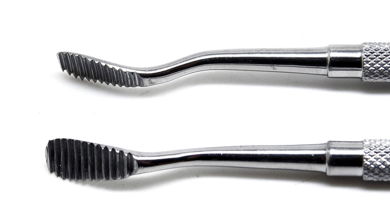 Dental Bone Files #12 & #45 Double Ended Medical Superior 2 Pcs Instruments