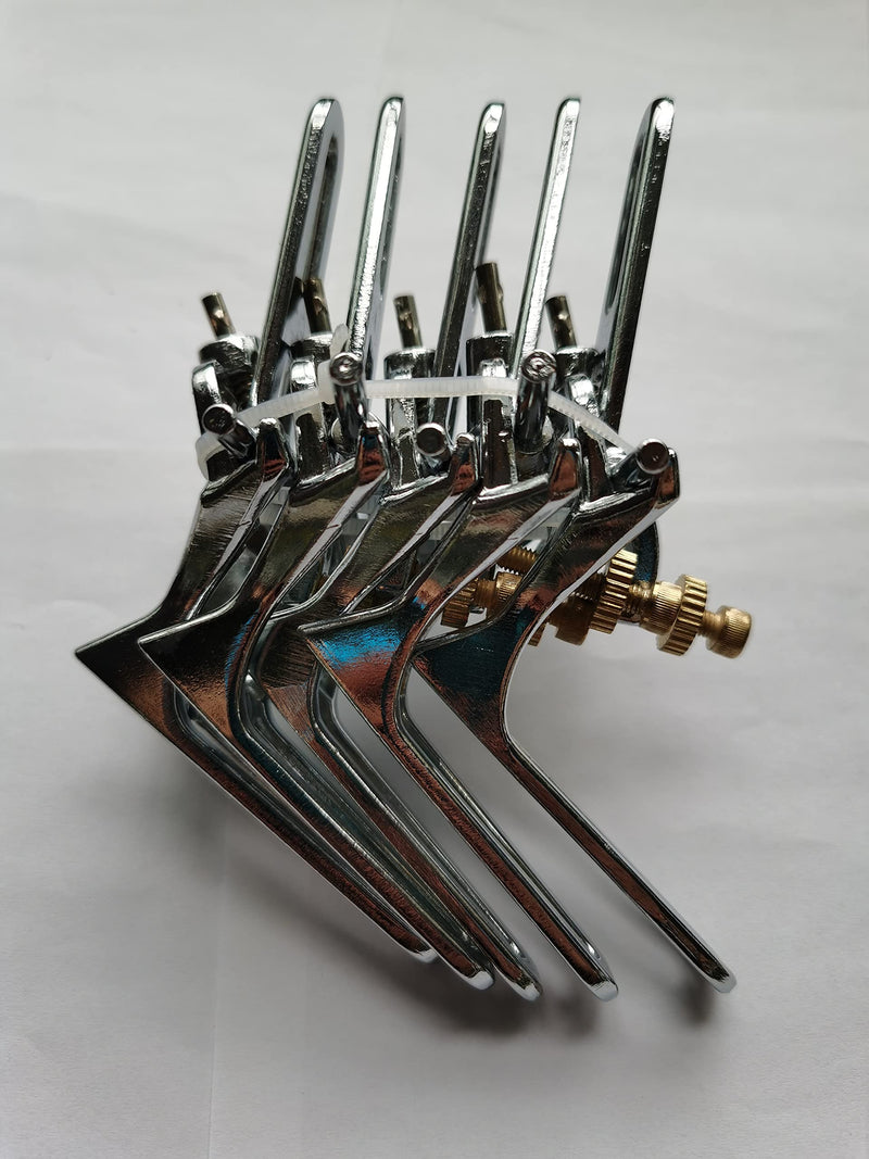 SDent® TUV CE 5PCS Dental Lab Articulator Zinc Coated Denture Laboratory Instruments Adjustable Equipment Small Size Articulator