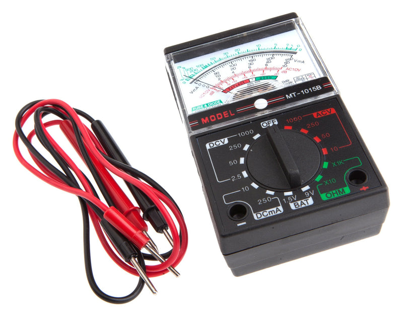 Forney 57301 Multi-Tester, 5-Function Volt Ohmmeter, Pocket Size