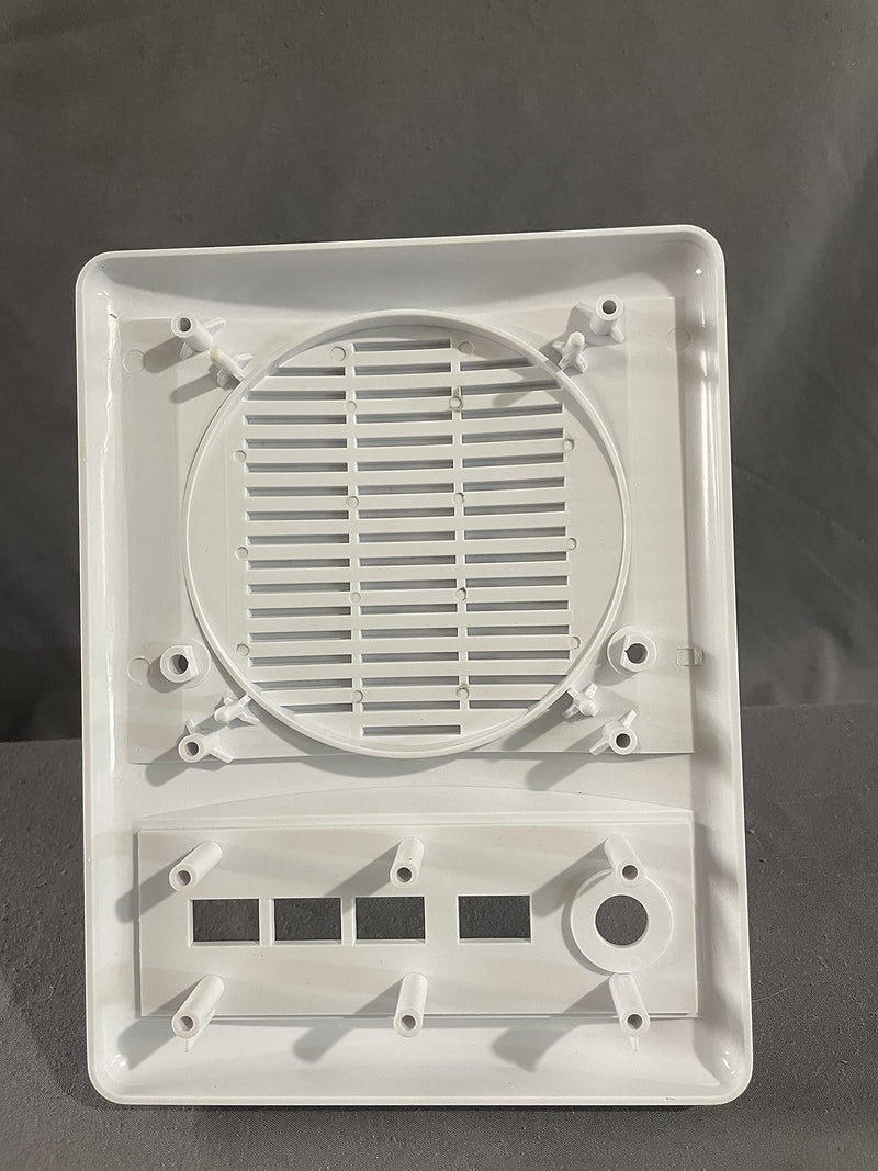 SCFM White Replacement Faceplate for Nutone Intercom Speaker ISA-445 IS-445 ISA-449 IS-449 ISA-445WH ISA-449WH IMA-4406 Speaker