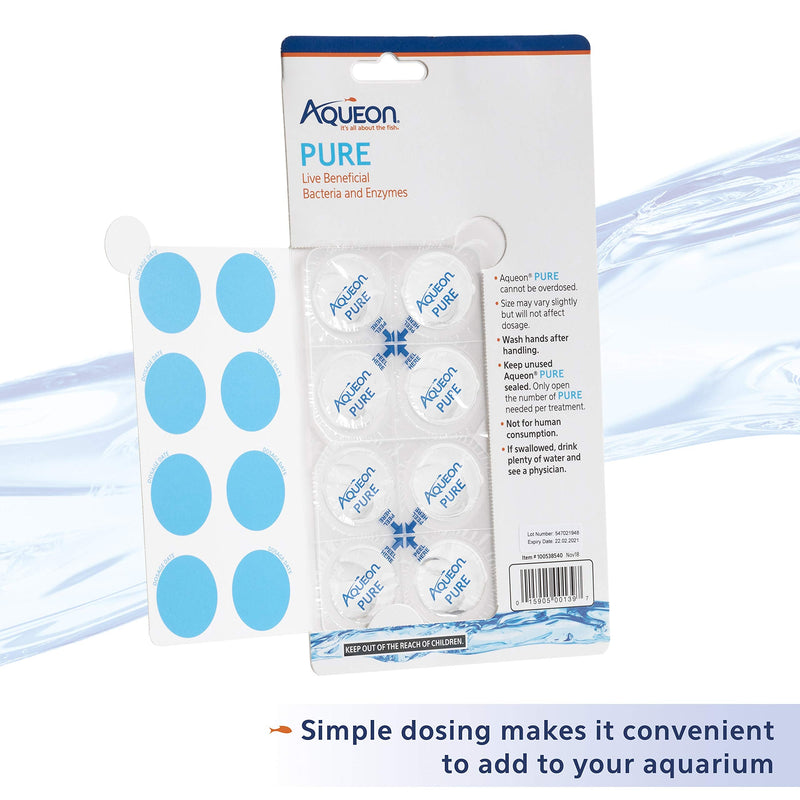 Aqueon Pure Bacteria Supplement - 8 Pack (30 Gallon)