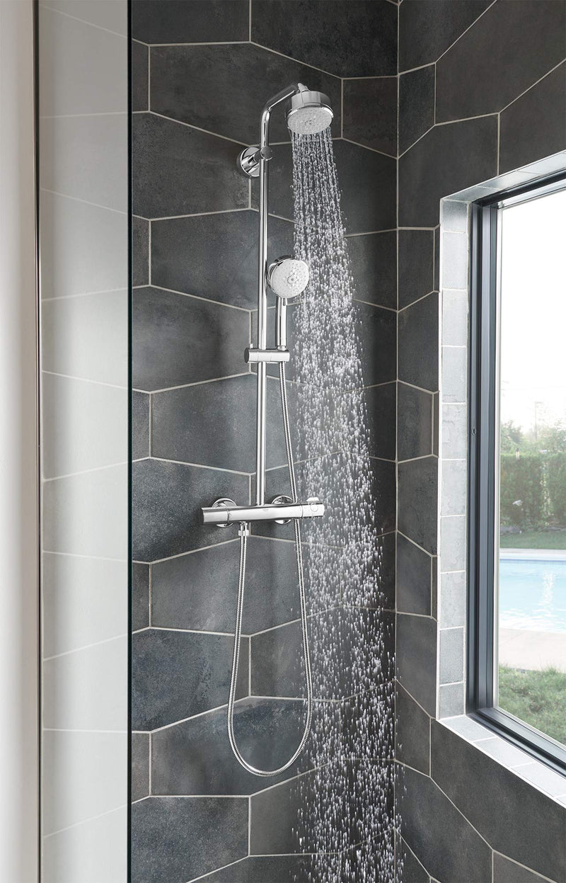 Grohe 27575002 Tempesta Cosmopolitan 2.5 GPM 4-Spray Hand Shower, Starlight Chrome