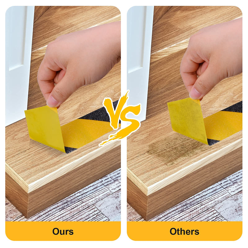 Qingluan Anti Slip Tape, 2 inch x 33 feet, Safety Non Slip Tape for Steps Outdoor Waterproof, Heavy Duty Grip Tape for Concrete Floors, Yellow
