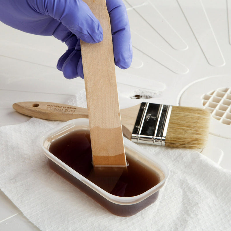 Fiberglass Resin Repair Kit, 0.45 pint (7.2 oz), All-in-One Set with Resin, Hardener, Fiberglass Cloth and Tools for Automotive, Marine and Home Repairs