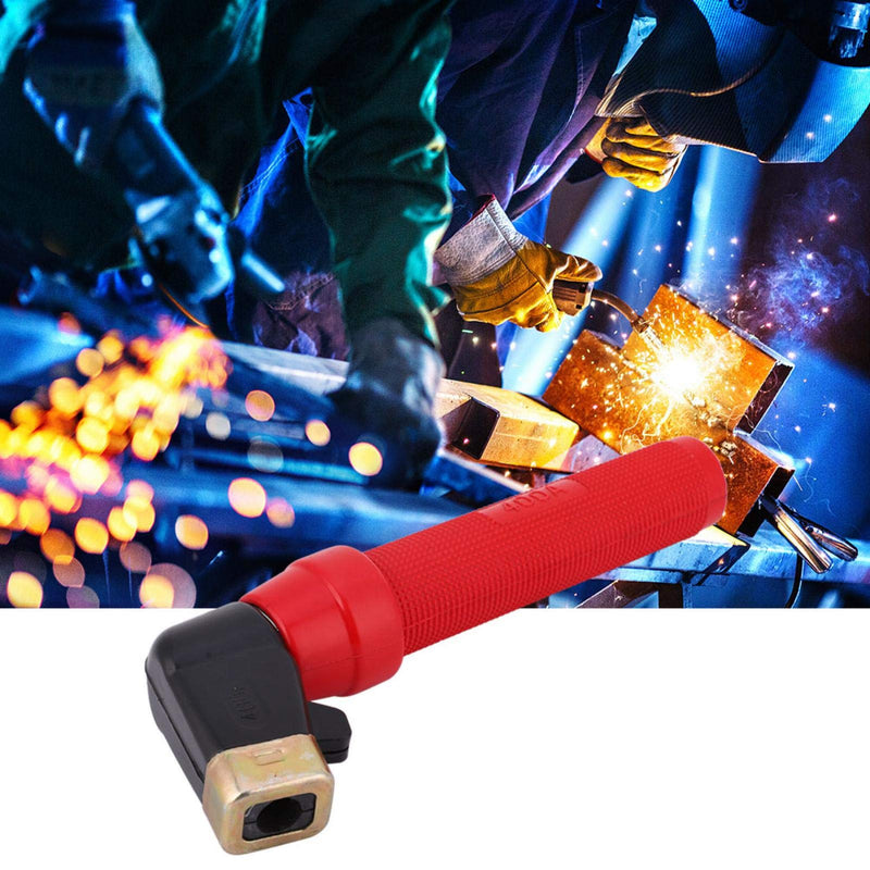 Welding Electrode Holder, 400A American Style Welding Stinger, Welding Electrode Rod Full Copper Heavy Duty Electrode Clamp Accessories for Welding Machine